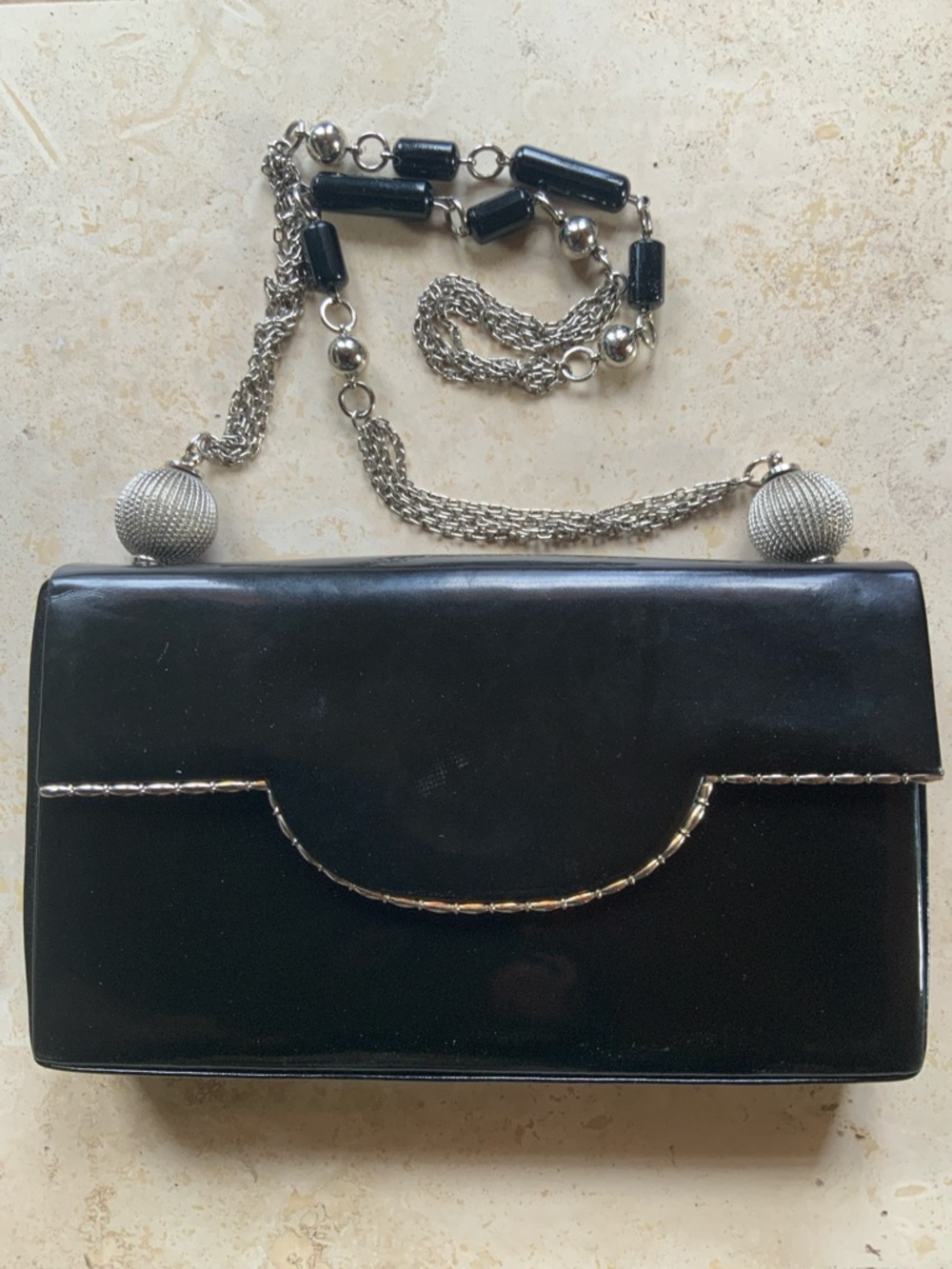 Cesare Piccini x Charles Jourdan Vintage Patent Shoulder Bag - Picture 11 of 16